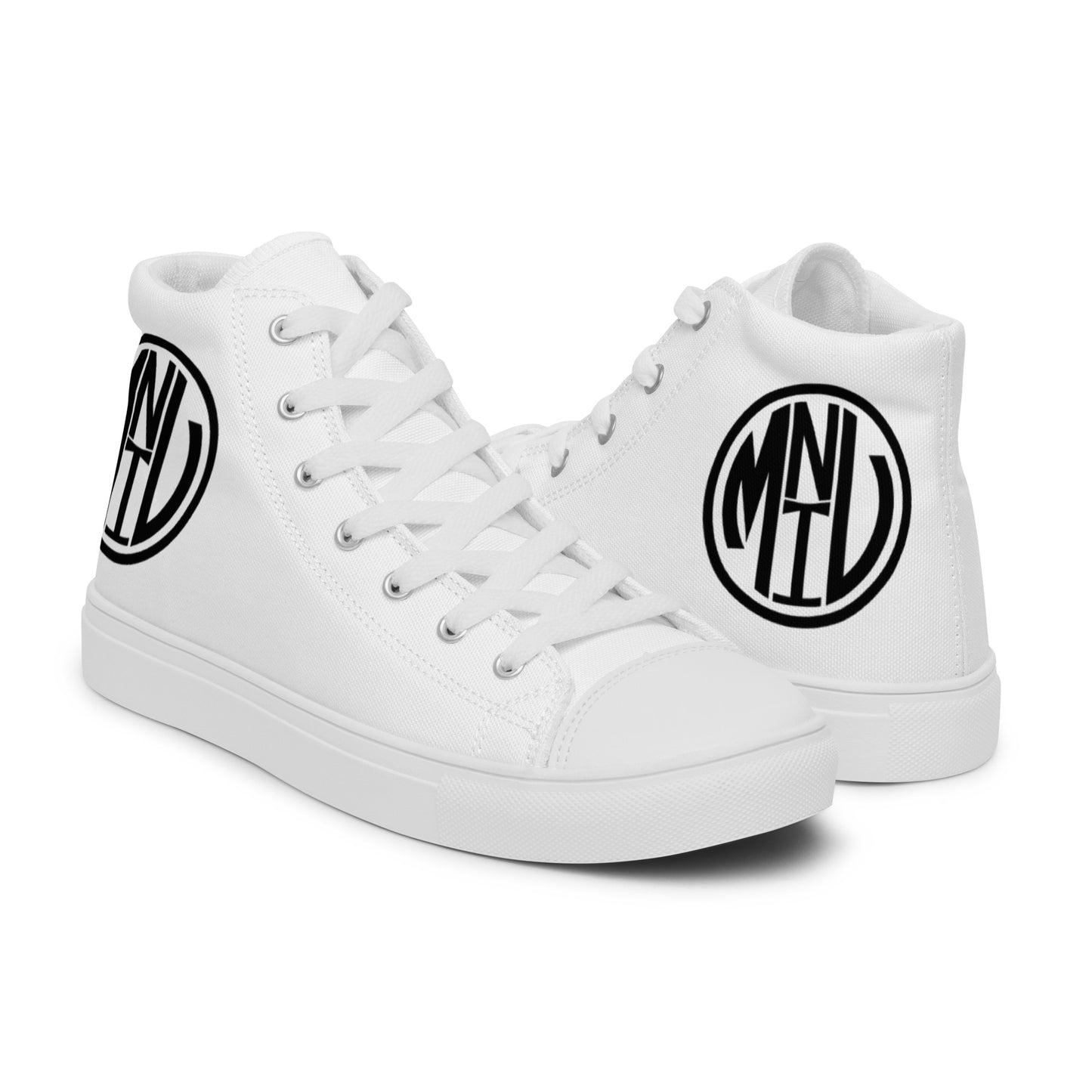 Women’s high top canvas shoes