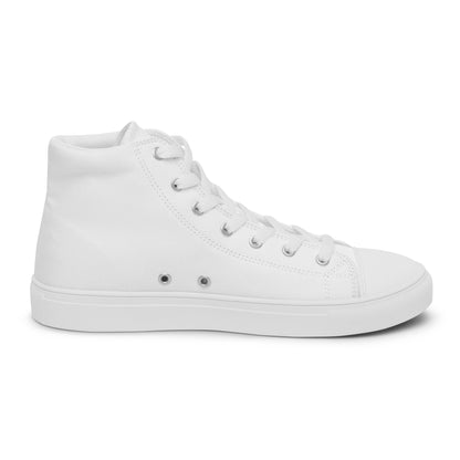 High top canvas shoes