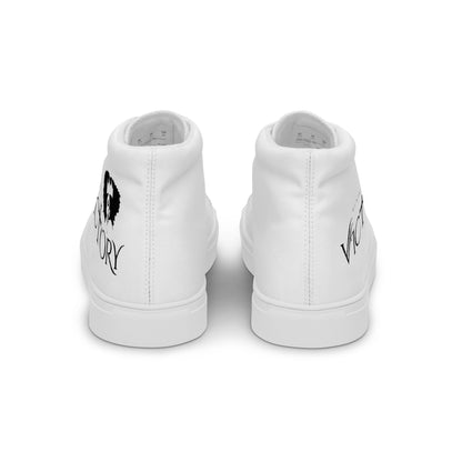 Women’s high top canvas shoes